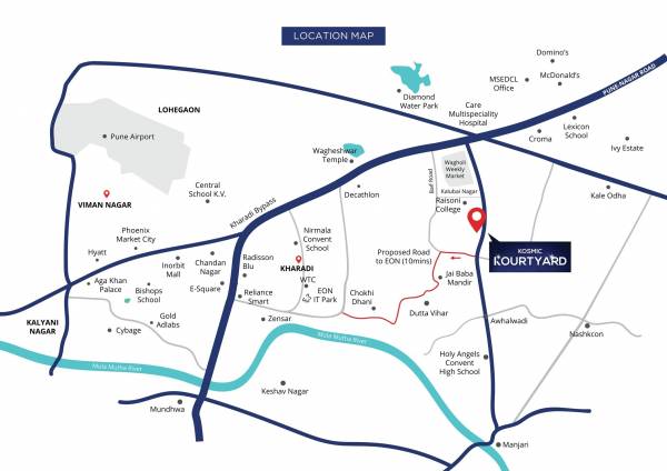  kosmic-kourtyard Location Plan