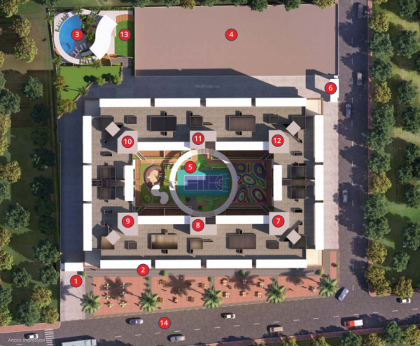  kosmic-kourtyard Master Plan