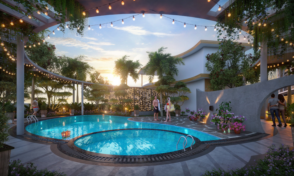  kosmic kourtyard Swimming Pool