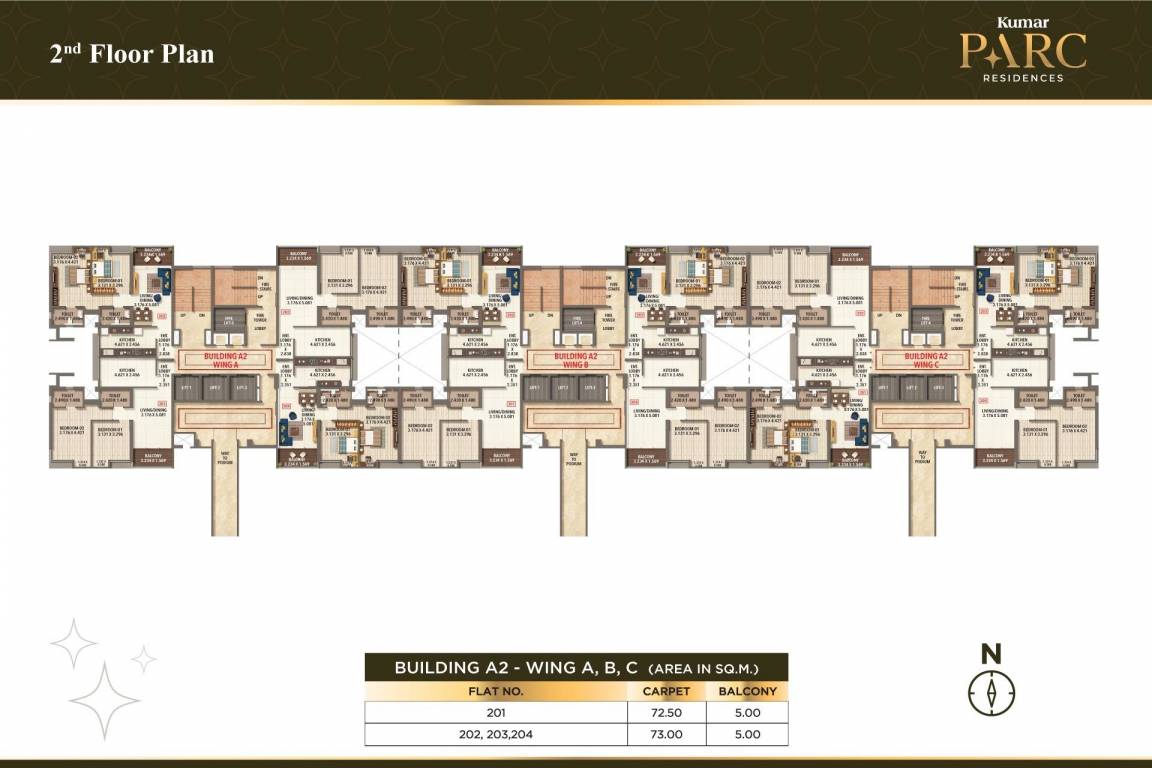  kumar parc residences 1 Cluster Plan