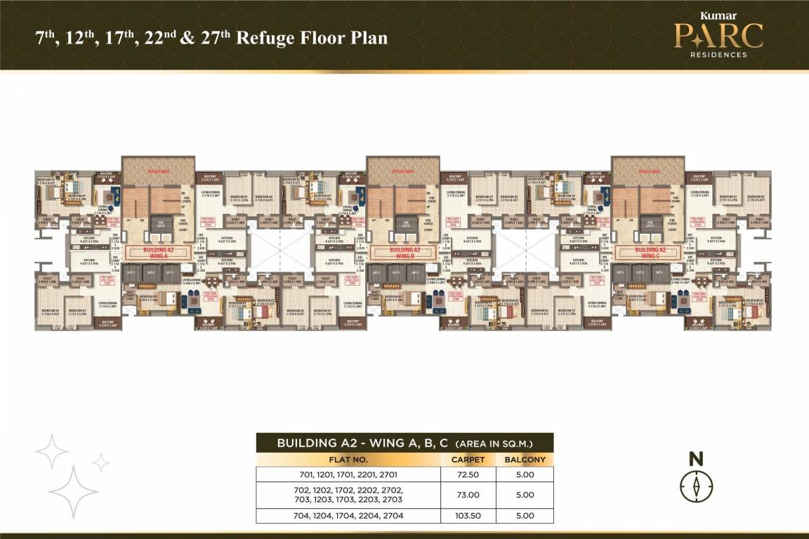  kumar parc residences 1 Cluster Plan