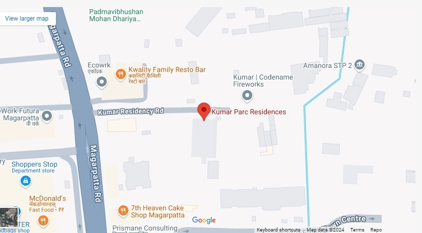  kumar parc residences Location Plan