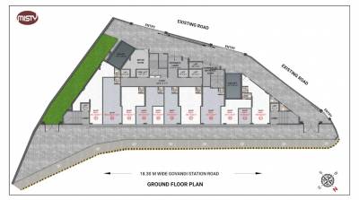  heights Heights Ground Floor Cluster Plan
