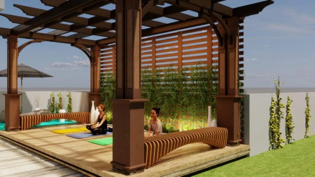  heights Yoga/ Meditation Area