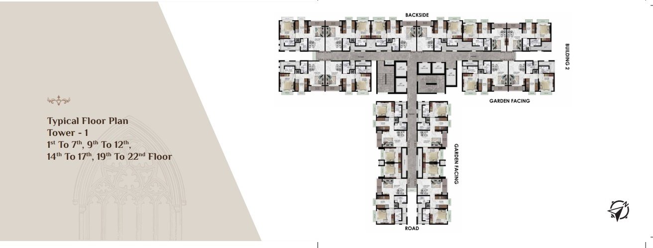  balaji classica Building 1 Cluster Plan