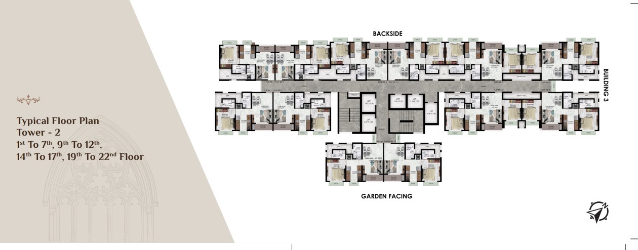  balaji classica Building 2 Cluster Plan