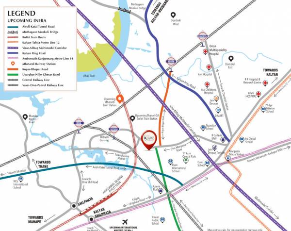  balaji-classica-athena-and-iris Location Plan