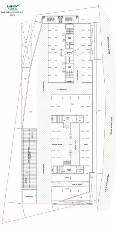  royal A To D Basement Cluster Plan