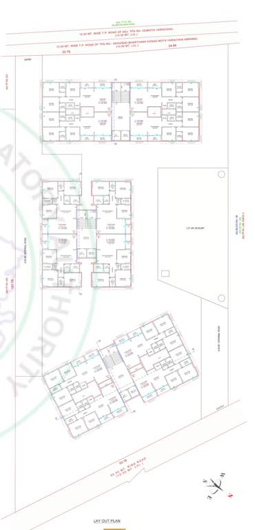  prism luxuria A, B, C Typical Cluster Plan