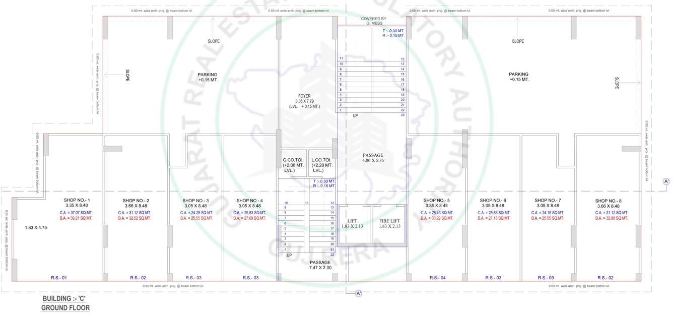  prism luxuria C Ground Cluster Plan