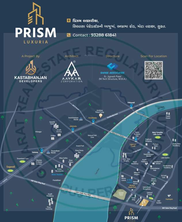  prism luxuria Location Plan