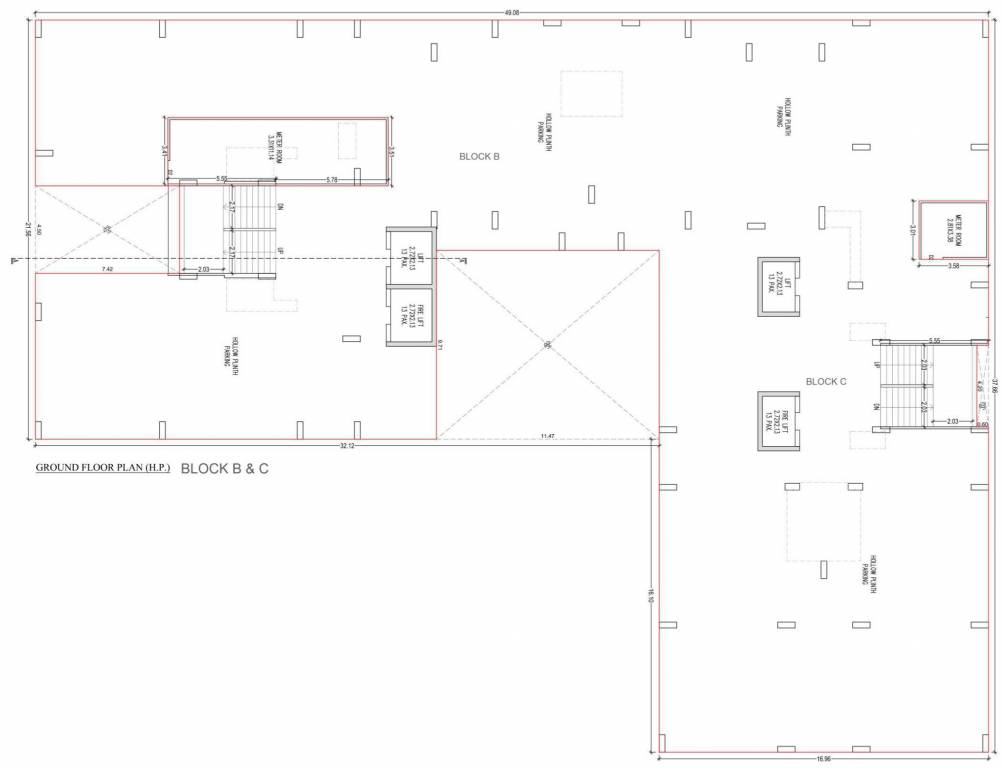  the one B & C Ground Cluster Plan