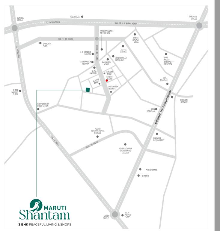  shantam Location Plan