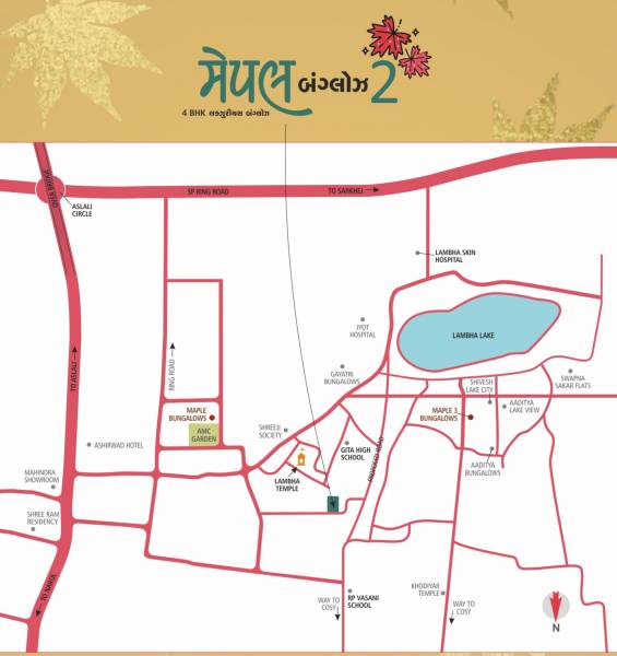  bunglows-2 Location Plan