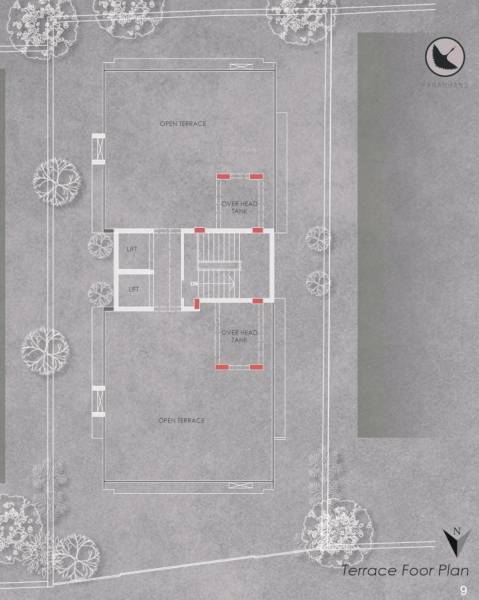  paramhans-apartment Block  A Terrace Cluster Plan