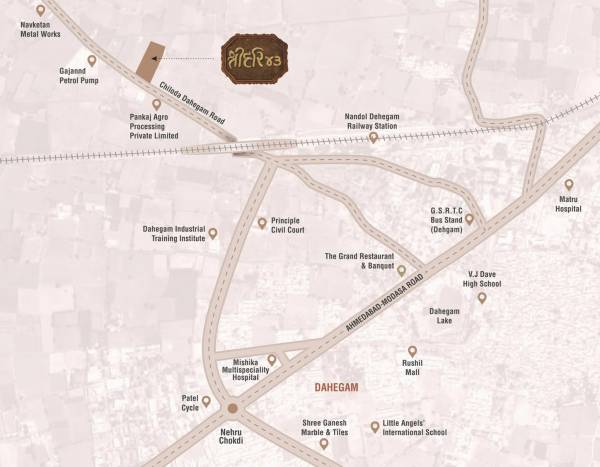  shree-hari-43 Location Plan