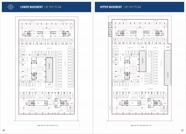  sky Block A To E Cluster Plan for Basement Floor