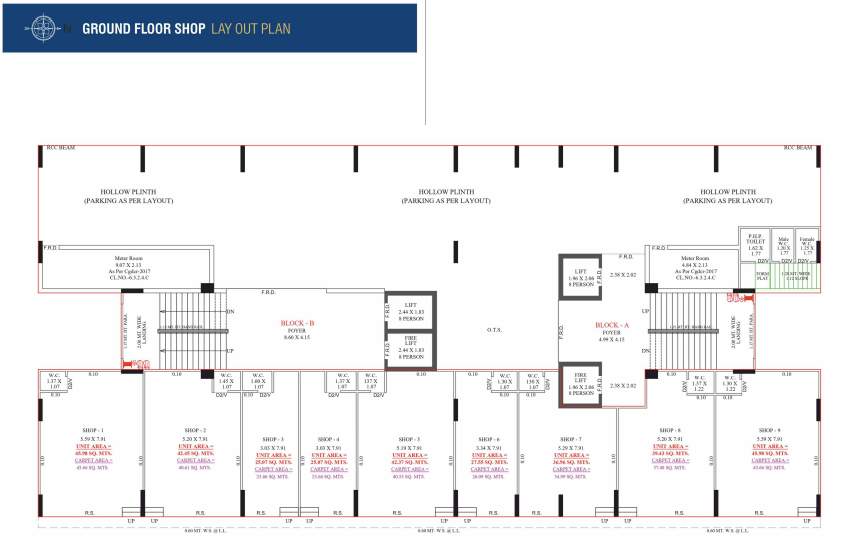  sky Layout Plan