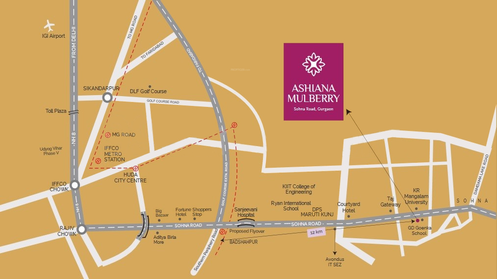  mulberry phase 2 Location Plan