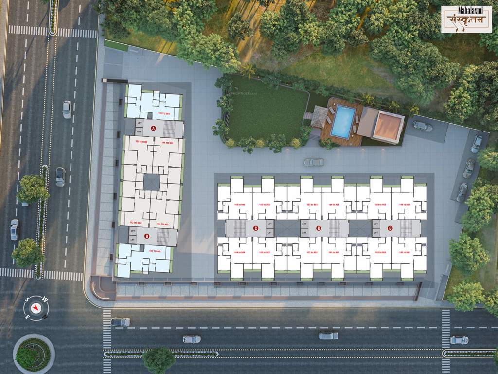  mahalaxmi sanskrutam Layout Plan