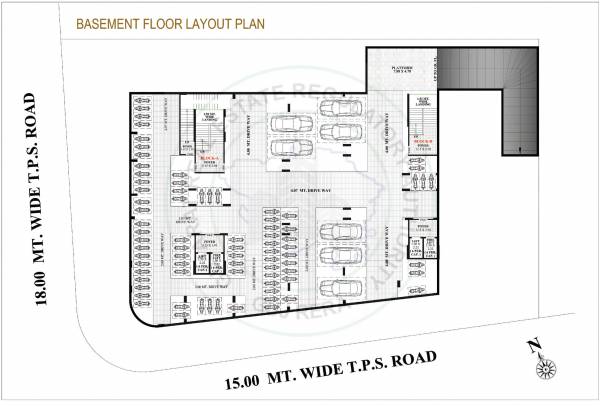  silicon-valley A, B Basement Cluster Plan