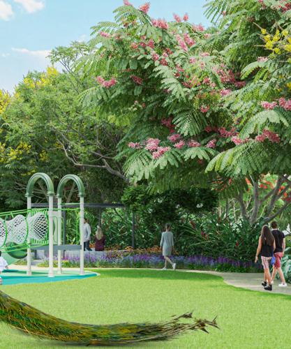  temple-square-bajjuri Landscaped Gardens