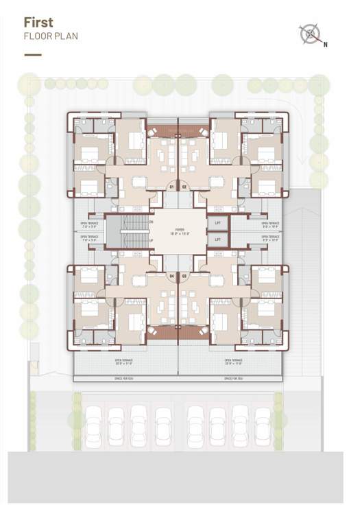  vishvam enclave Vishvam Enclave Cluster Plan