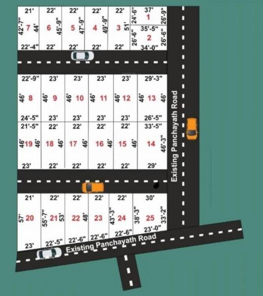  vtb-kuberan-garden Layout Plan