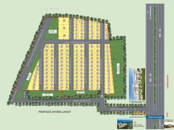  ramachandra-townships Layout Plan