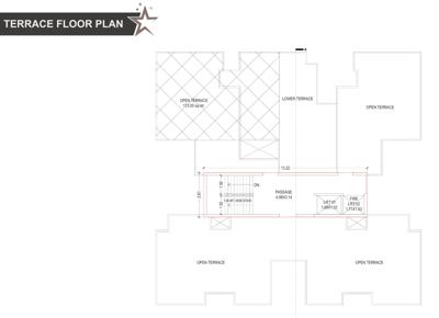 Taj Residency Terrace Floor Cluster Plan taj-residency Taj Residency Terrace Floor Cluster Plan