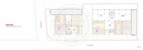 Block A To B Cluster Plan for ground Floor city-life Block A To B Cluster Plan for ground Floor