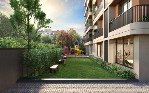 Children's play area city-life Children's play area