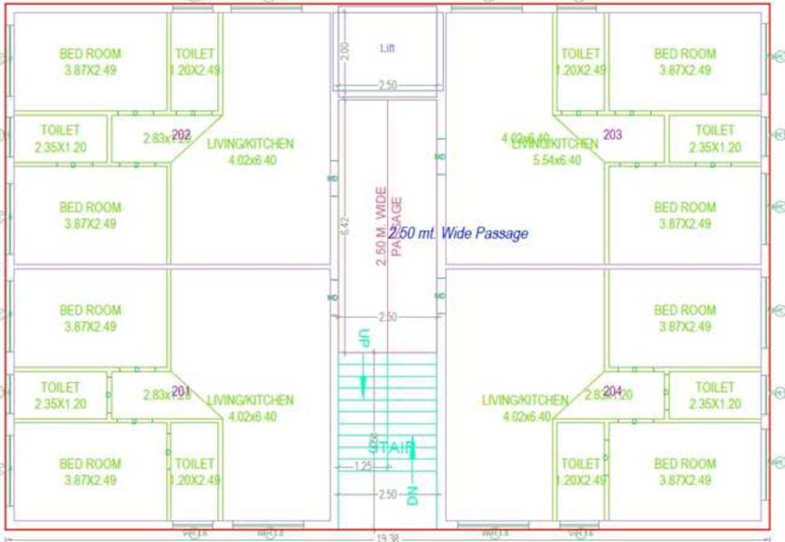  heights Heights Cluster Plan For Typical Floor Plan