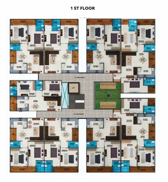  orion-crown Orion Crown Cluster Plan For 1st Floor