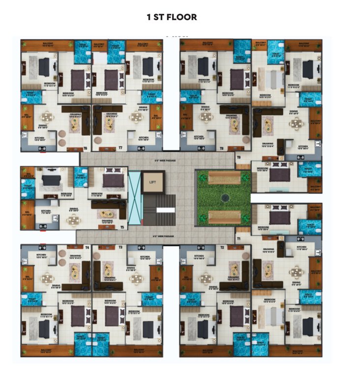 orion crown Orion Crown Cluster Plan For 1st Floor
