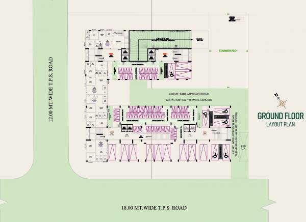  satkar-green A To D Ground Cluster Plan