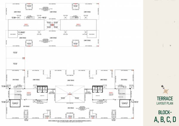  satkar-green A To D Terrace Cluster Plan