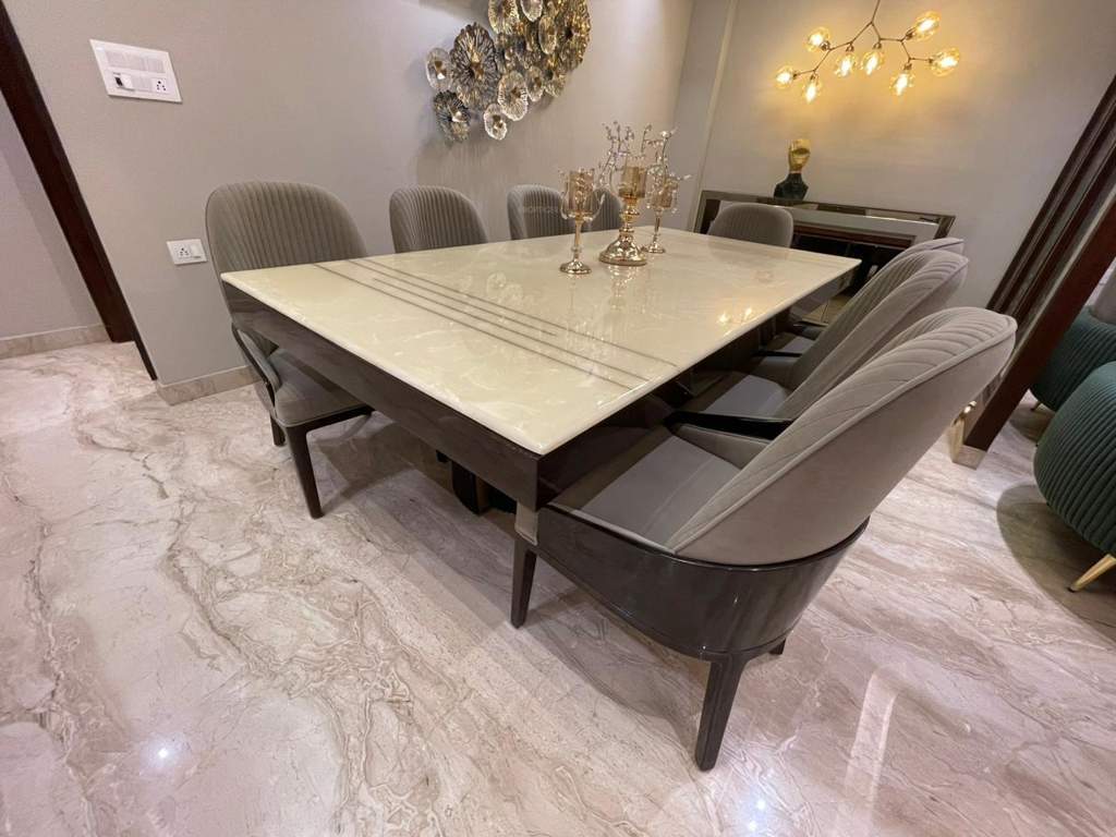  villa ultra luxury kaushambi floors Dining Area