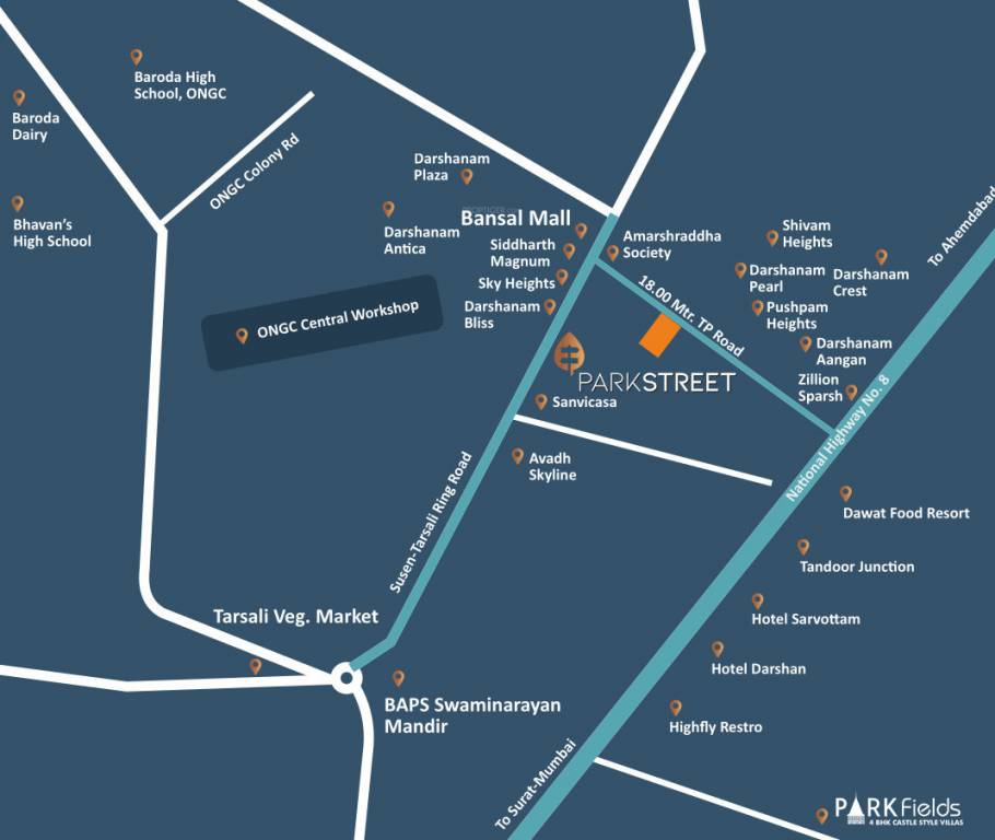  park street Location Plan