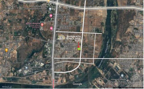  shrinath-enclave Location Plan