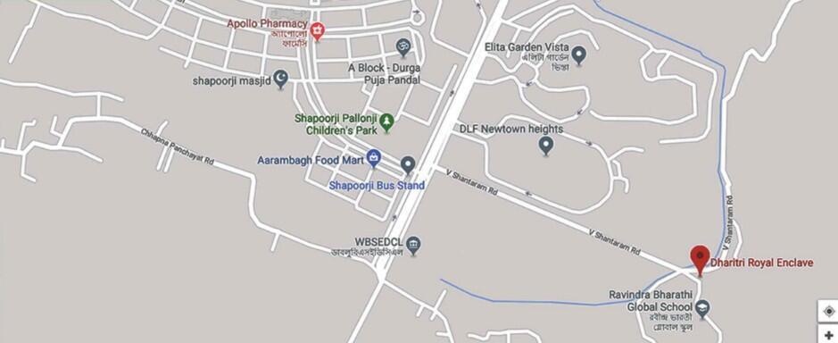  new royal enclave Location Plan