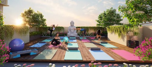  one Yoga/ Meditation Area