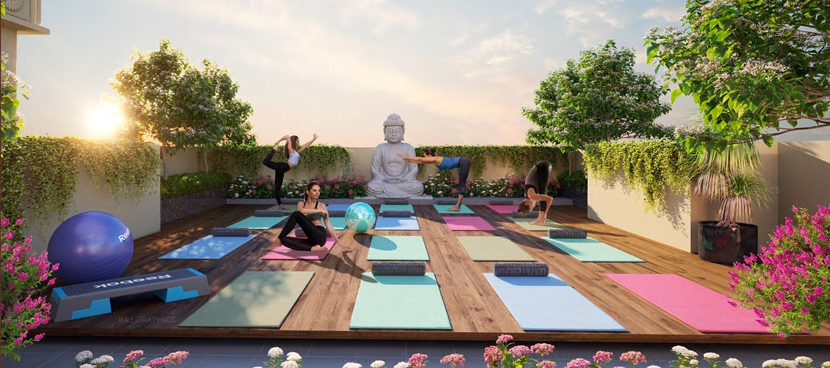  one Yoga/ Meditation Area