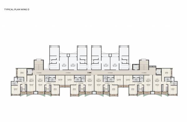  olympia A Wing Cluster Plan