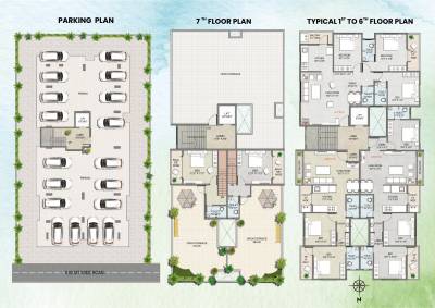  pride Pride Cluster Plan for Typical Floor
