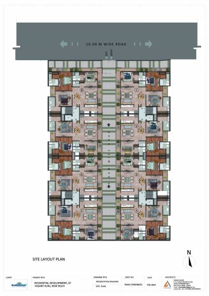  urban-casa Dummy Tower Cluster Plan