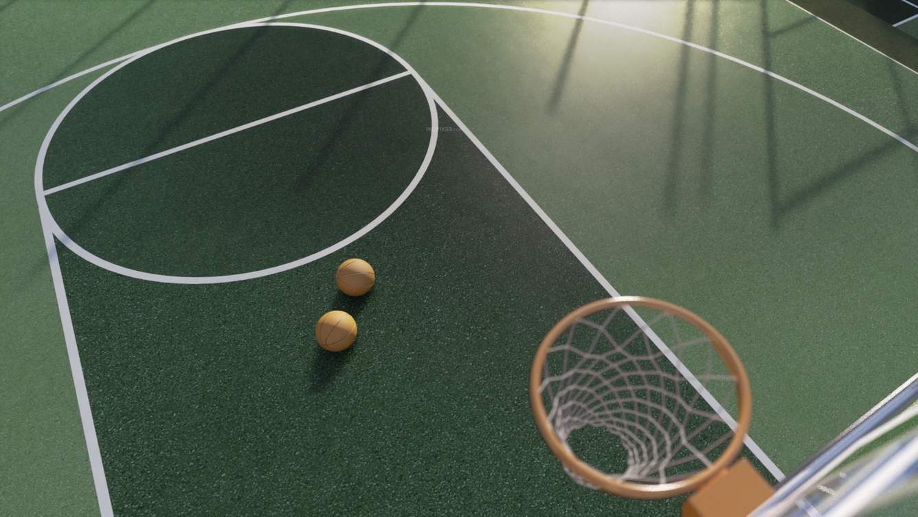  unique sky links phase i Basketball Court