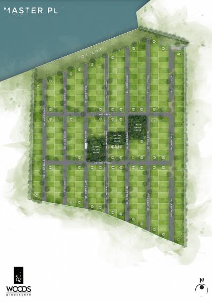  priyadarshini-woods-at-indresham Layout Plan