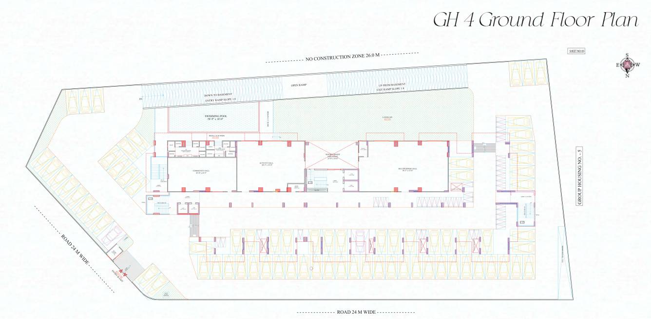  gulmohar heights Gulmohar Heights Cluster Plan