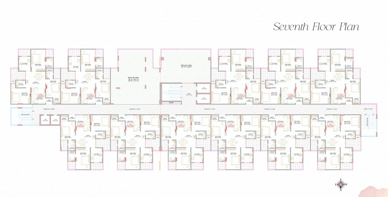  gulmohar heights Gulmohar Heights Cluster Plan